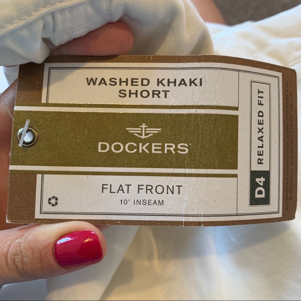 NWT 100% Cotton Khaki Shorts - Picture 6 of 8